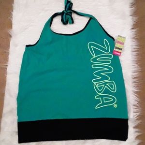 NWT Zumba workout halter tank